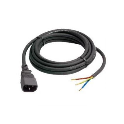 Kabel 2 m s IEC konektorem (male)