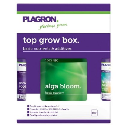 PLAGRON Top Grow Box Alga, sada hnojiv a doplňků