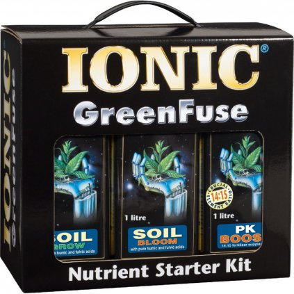 Growth Technology - Ionic Nutrient Starter Kit SOIL Pack (GreenFuse)