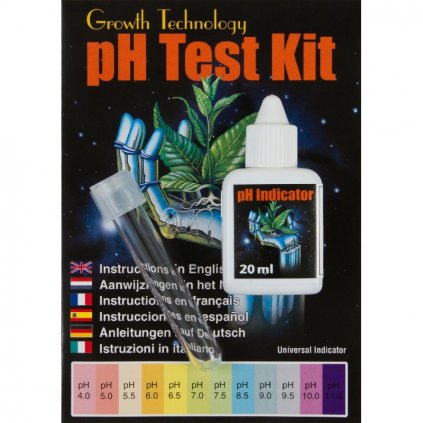 Growth Technology - pH Test Kit 20ml