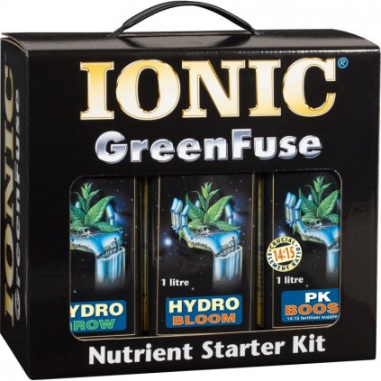 Growth Technology - Ionic Nutrient Starter Kit HYDRO Pack (GreenFuse)