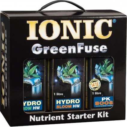Growth Technology - Ionic Nutrient Starter Kit HYDRO HW Pack (GreenFuse)
