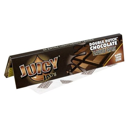 papirky juicy jay s king size double dutch chocolate 32ks v baleni