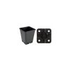 Hranatý Květináč 20 x 20 x 23 H black 5,7 l