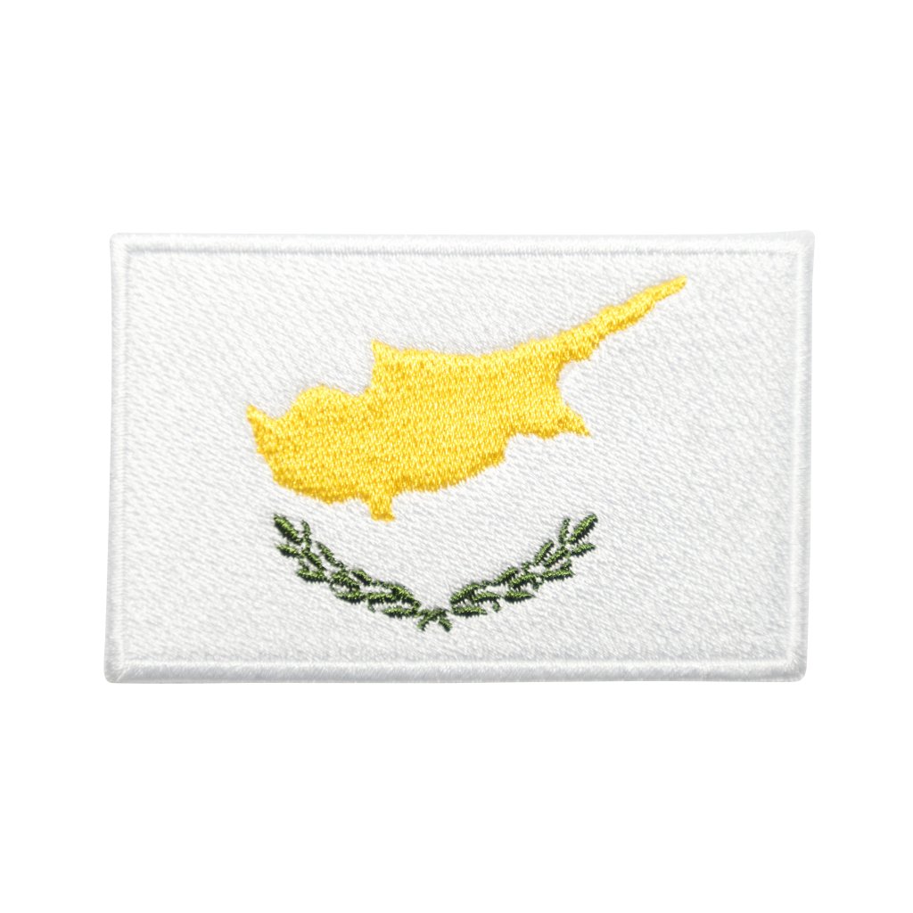 Kypr vlajka nášivka