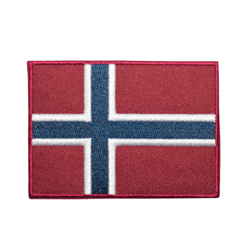 Norsko vlajka nášivka
