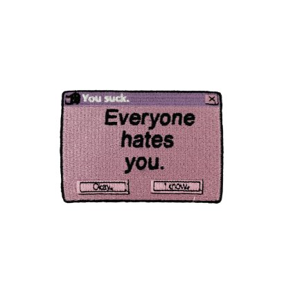 everyone hates you