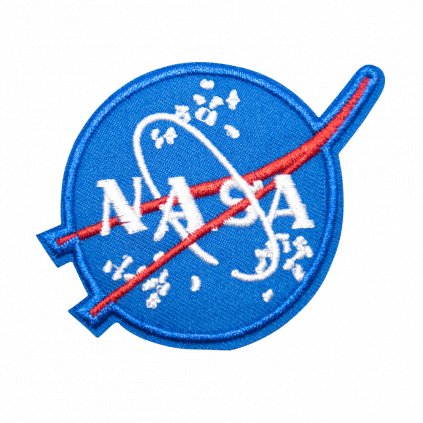 Nažehlovací nášivka NASA střední "Meatball" nášivka 8 x 6,4 cm