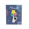 Nalepovací nášivka Astronaut s balónkama  7 x 3,3 cm