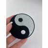 Jin a Jang nášivka. Průměr 6,6 cm