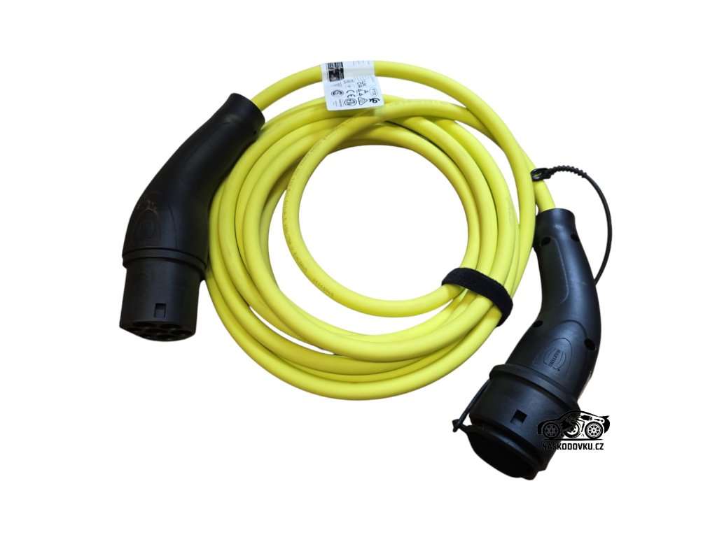Nabíjecí kabel pro veřejné nabíjecí stanice TYPE 2 , 3P 16A 6000MM 1EA971639H , 1EA 971 639 H