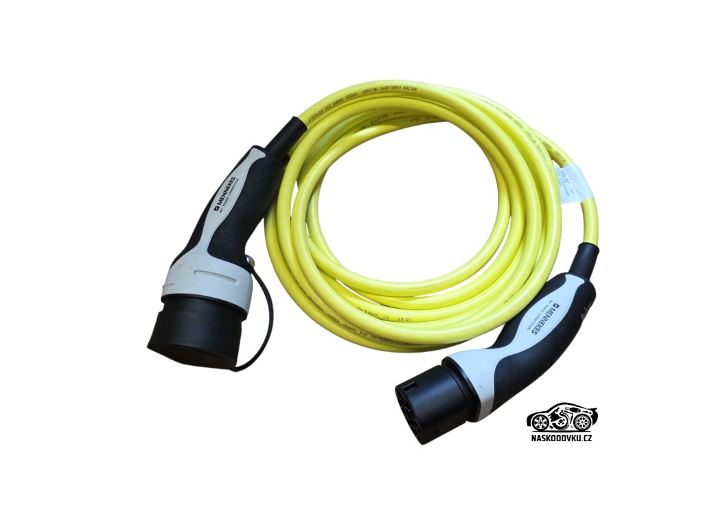 Nabíjecí kabel pro veřejné nabíjecí stanice TYPE 2 , 3P 16A 6000MM 1EA971639F , 1EA 971 6