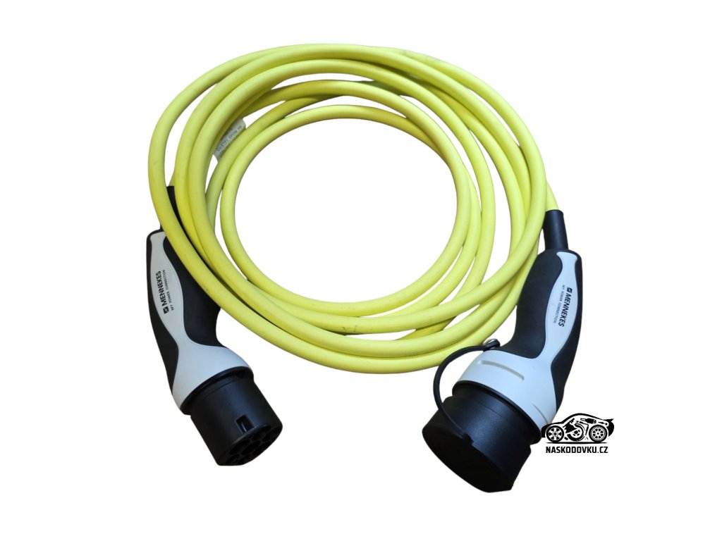 Nabíjecí kabel pro veřejné nabíjecí stanice TYPE 2 , 3P 16A 6000MM 1EA971639C , 1EA 971 639 C