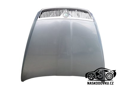 Přední kapota , přední víko s maskou , barva nodrá STONE Škoda Octavia II , Octavia 2 1Z0823031B , 1Z0 823 031 B