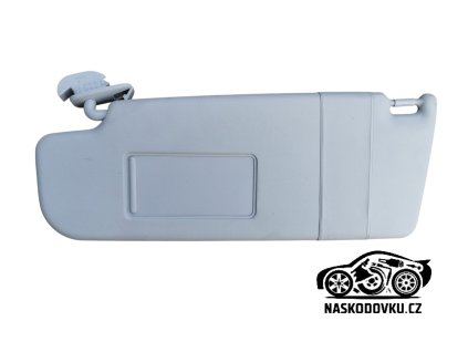 Sluneční clona se zrcátken levá strana řídíče , Škoda Fabia II , Fabia 2 , Roomster , Octavia II , Octavia 2 , 5J2857551B , 5J2 857 551 B , 5J2 857 551 B 2F4