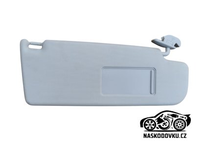 Sluneční clona se zrcátken pravá strana spolujezdce , Škoda Fabia II , Fabia 2 , Roomster , Octavia II , Octavia 2 , 5J2857552B , 5J2 857 552 B , 5J2 857 552 B 2F4