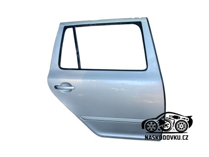 Zadní pravé dveře , dveře za spolujezdcem, barva stříbrná Škoda Octavia II combi facelift , Octavia 2 combi facelift , 1Z9833056 , 1Z9 833 056