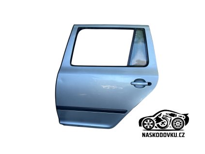 Zadní levé dveře , dveře za řidičem , barva šedá stone Škoda Octavia II combi , Octavia 2 combi , 1Z9833055 , 1Z9 833 055