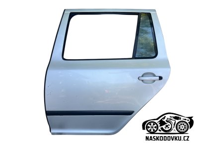 Zadní levé dveře , dveře za řidičem , barva stříbrná Škoda Octavia II combi , Octavia 2 combi , 1Z9833055 , 1Z9 833 055