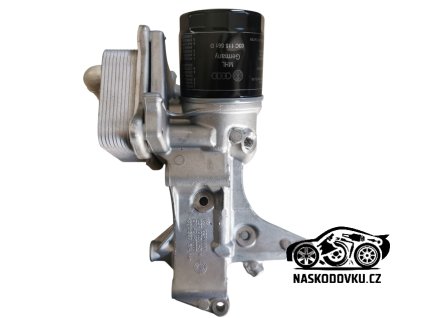 Držák alternátoru + držák olejového filtru s filtrem pro motor 1.2 TSi CBZA , CBZB , 03F903143H , 03F 903 143 H