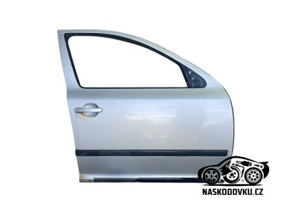 Přední pravé dveře , dveře spolujezdce , barva stříbrná Škoda Octavia II , Octavia 2 , 1Z0831056 , 1Z0 831 056