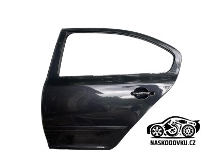Zadní levé dveře , dveře za řidičem , barva zlatá Škoda Octavia II liftback, Octavia 2 lidtback 1Z5833055 , 1Z5 833 055 (3)