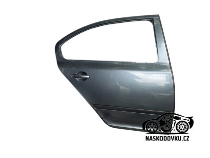 Zadní pravé dveře , dveře za spolujezdcem , barva šedá stone Škoda Octavia II lift back , Octavia 2 liftback 1Z5833056 , 1Z5 833 056