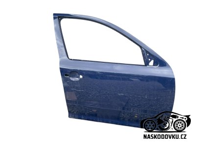 Přední pravé dveře , dveře spolujezdce , barva modrá Škoda Octavia II , Octavia 2 , 1Z0831056 , 1Z0 831 056