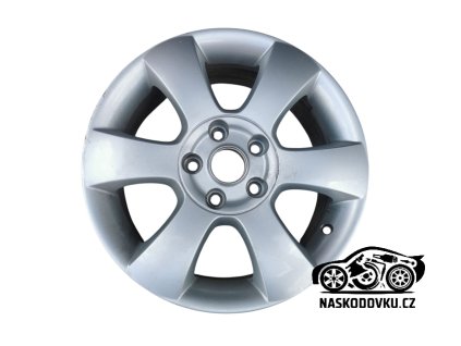 Diskove kolo hliník , hliníkové kolo LYRA Škoda Octavia II , Octavia 2 , 6,5Jx16 ET50 H2 , 1Z0601025P , 1Z0601025P , 1Z0601025P 7ZS
