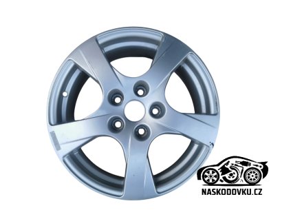 Diskove kolo hliník , hliníkové kolo Škoda Octavia II , Octavia 2 , 6,5Jx16 ET50 H2 , 1Z0601025F , 1Z0 601 025 F , 1Z0601025F 7ZS