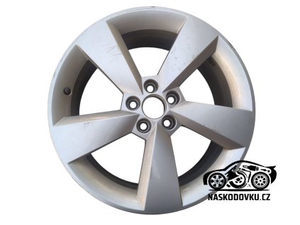 Diskove kolo hliník , hliníkové kolo CAMELOT , Škoda Fabia III , Fabia 3 , Rapid , 7Jx17 ET46 H2 , 5JA601025C , 5JA 601 025 C , 5JA601025C 8Z8