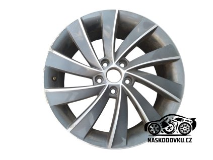 Diskove kolo hliník , hliníkové kolo L&K , Škoda Octavia III , Octavia 3 , 7,5Jx18 ET51 H2 , 5E0601025AS , 5E0 601 025 AS , 5E0601025AS HA7