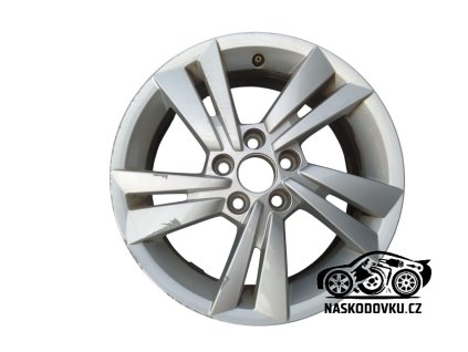 Diskove kolo hliník , hliníkové kolo , Škoda Fabia III , Fabia 3 , 6Jx15 ET38 H2 , 6V0601025M , 6V0 601 025 M , 6V0601025M 8Z8