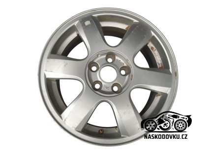 Diskove kolo hliník , hliníkové kolo , 6Jx15 ET43 H2 , Škoda Fabia 6Y0601025A , 6Y0 601 025 A , 6Y0601025A Z7S