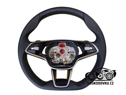 Volant multifunkční sportovní , tipronic , vyhřívaný Škoda Enyaq , Elroq , Kodiaq II , Octavia IV , Octavia 4 , Superb IV , Superb 4 , 5E3419093FS KJI , 5E3 419 093 FS KJI