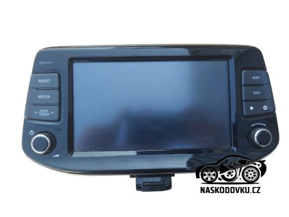 Panel radia , LCD display radia , radio, navigace pro Hyundai i30N , AVBC0S0EE , 96550S0100PMP