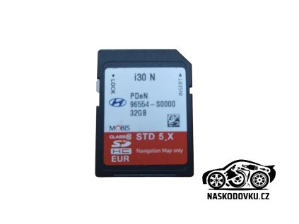 Navigační mapa EVROPY pro Hyundai i30N , 96554 S0000