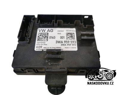 Řídící jednotka pro dveře , přední levé dveře , Škoda Superb IV , Kodiaq 2 , atd.. 3WA959593 , 3WA 959 593