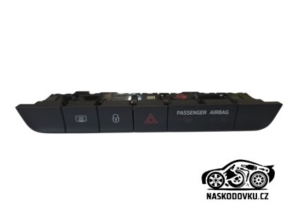 Ovládací jednotka s tlačítky Škoda Fabia III , Fabia 3 , 6V0927132A , 6V0 927 132 A