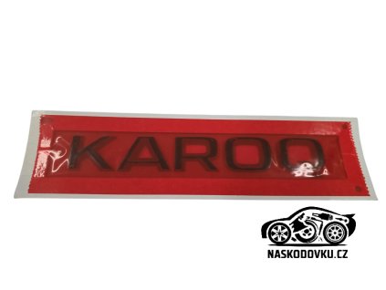 Nápis KAROQ , barva černá lesklá , 57A853687D , 57A 853 687 D , 57A853687D 041 (2)
