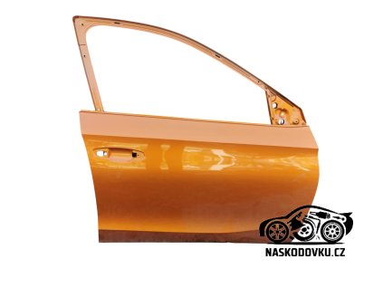 Přední pravé dveře , barva modrá , Škoda Fabia IV , Fabia 4 , 6VA831052 , 6VA831052