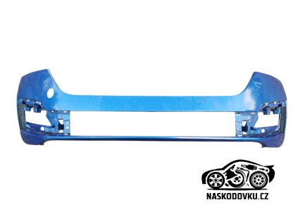 Nárazník přední , kryt předního nárazníku , barva modrá Škoda Octavia IV , Octavia 4 , 5E3807221 , 5E3 807 221
