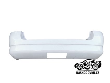 Zadní nárazník , kryt zadního nárazníku , barva bílá Škoda Fabia III combi , Fabia 3 combi 6V9807421 , 6V9 807 421