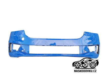 Nárazník přední , kryt předního nárazníku barva červená , 4x PDC , Škoda Fabia IV, Fabia 4 , 6VA807221 , 6VA807221