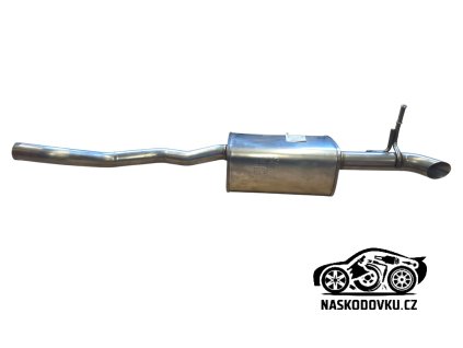 Dodatečný tlumič výfuku , zadní díl výfuku pro Škoda SCALA , 1.6 TDi  , 657253609C , 657 253 609 C