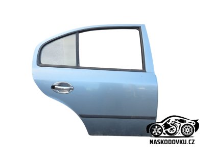 Zadní pravé dveře , barva světle modrá Škoda Octavia liftback , 1U4833056 , 1U4 833 056