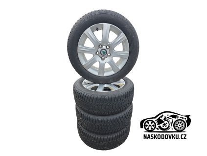 Sada celoročních kol pro Škoda Fabia II , Fabia 2 , Roomster 