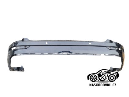 Nárazník zadní , kryt zadního nárazníku , barva černá , pro 4x PDC ,  Škoda Karoq facelift 57A807521C , 57A 807 521 C