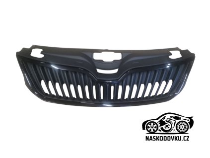  Maska , mřížka chladiče s krycí lištou , barva černá lesklá Škoda Rapid Monte Carlo 5JA853668 9B9 ,  5JA 853 668 9B9 , 5JA853607A F9R , 5JA 853 607 A F9R