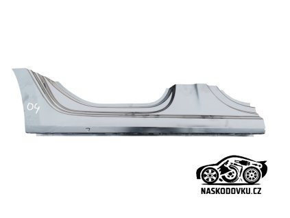 Výřezový díl práh pravý , část zadního prahu Škoda Octavia IV , Octavia 4 , 5E6806602D , 5E6 806 602 D